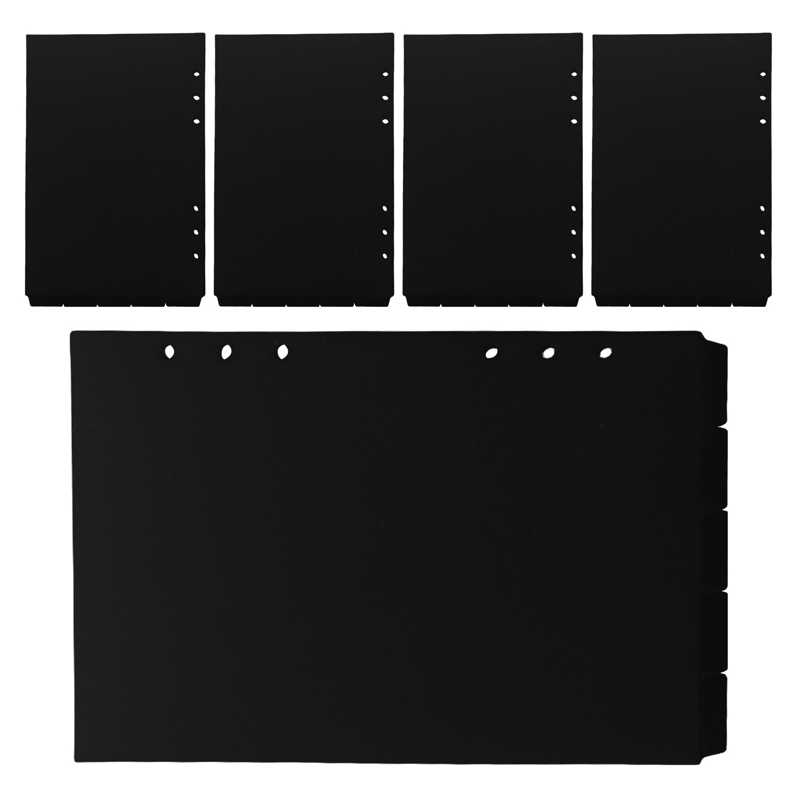 Index Tab Divider - 25Pcs Binder Dividers A5 PP Material