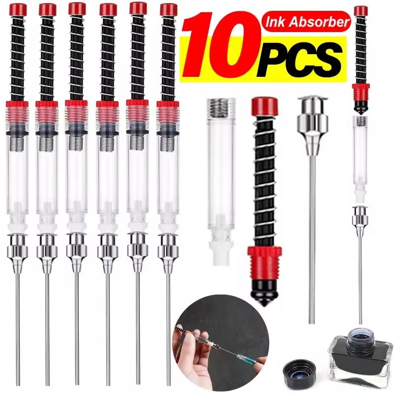 Fountain Pen Ink - 1-10PCS Fountain Pen Ink Absorber Spring