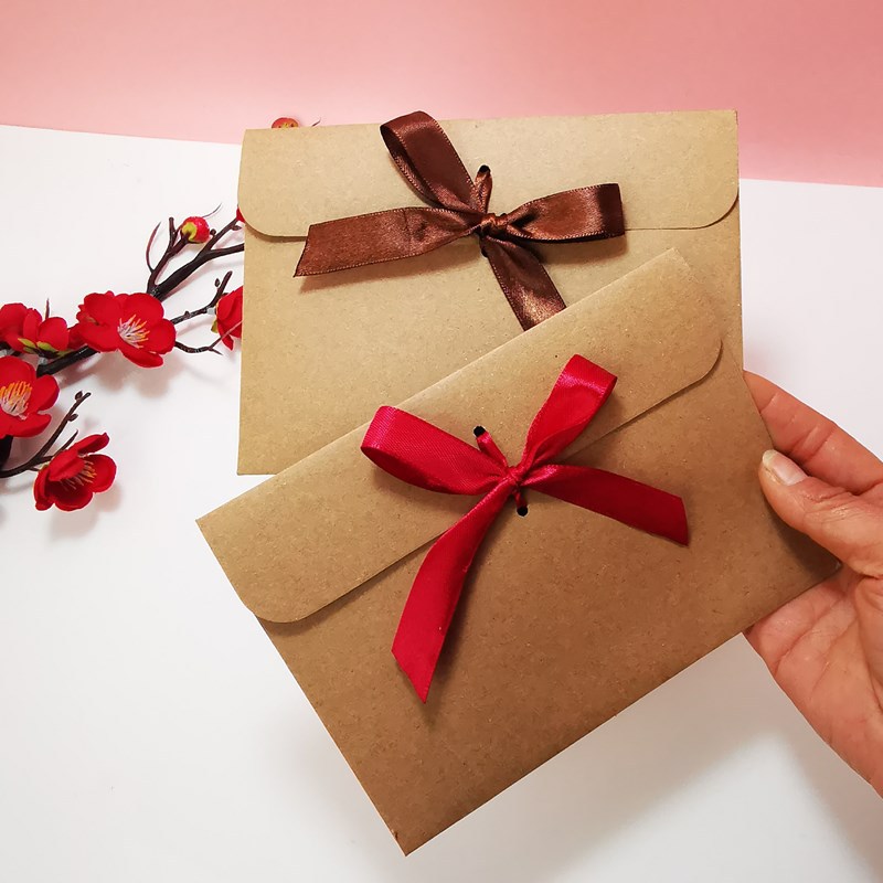 10Pcs Retro Kraft Envelope Bag - Letter Envelope Kraft recension och pris