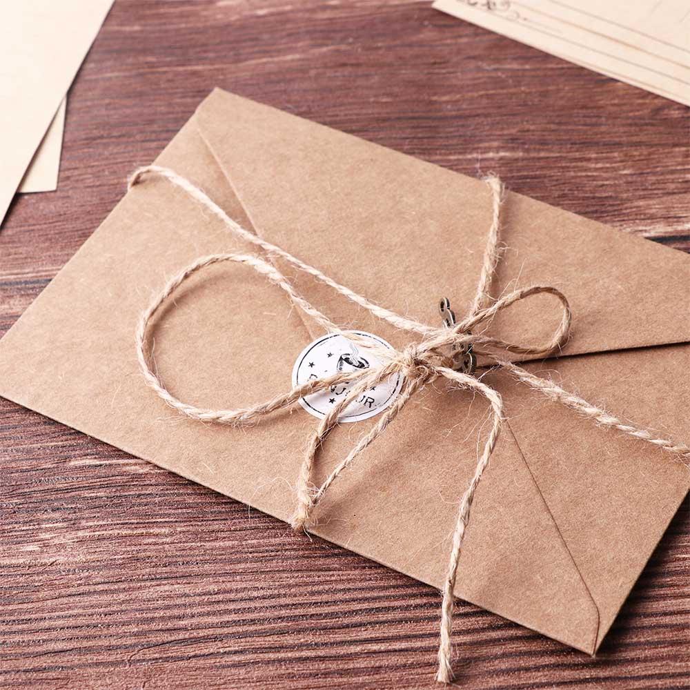 European Style Invitation Enve - Letter Envelope Kraft recension och pris