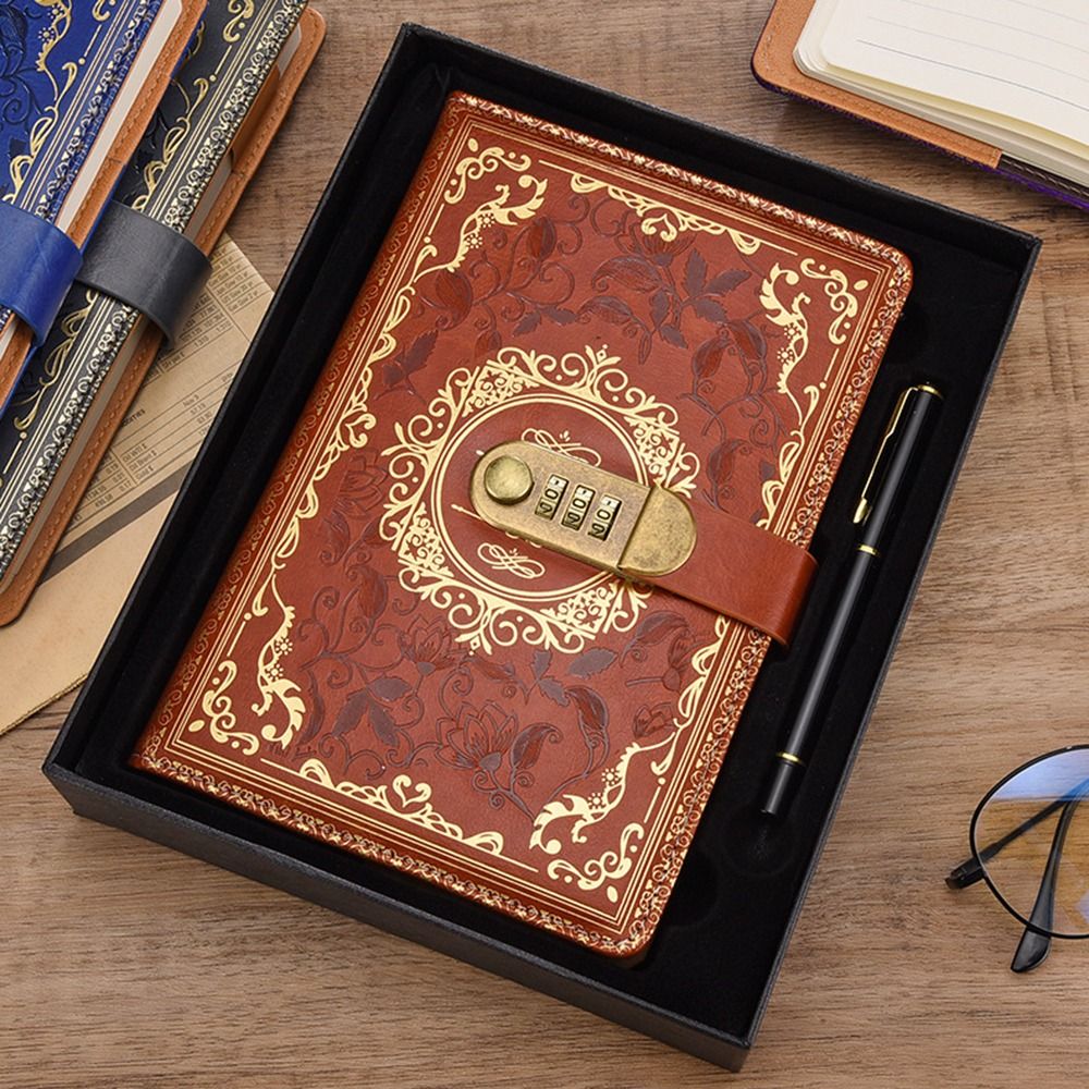 PU Leather A5 Journal Notebook - Journal Leather Hardcover recension och pris