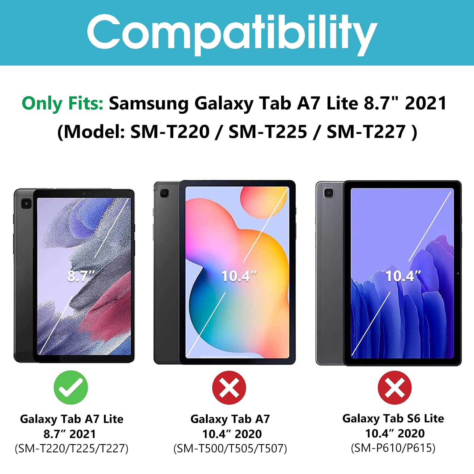 Case for Samsung Galaxy Tab A7 - Index Tab Divider recension och pris
