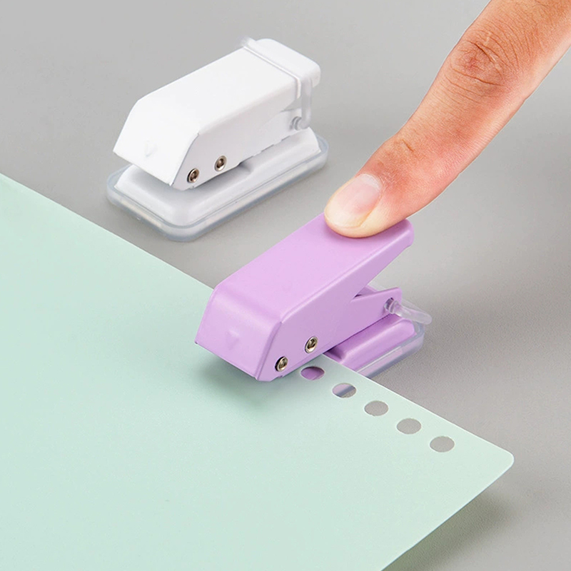 Mini Kawaii 1-Hole Paper Punch - Office Supply Office Stationery Items recension och pris