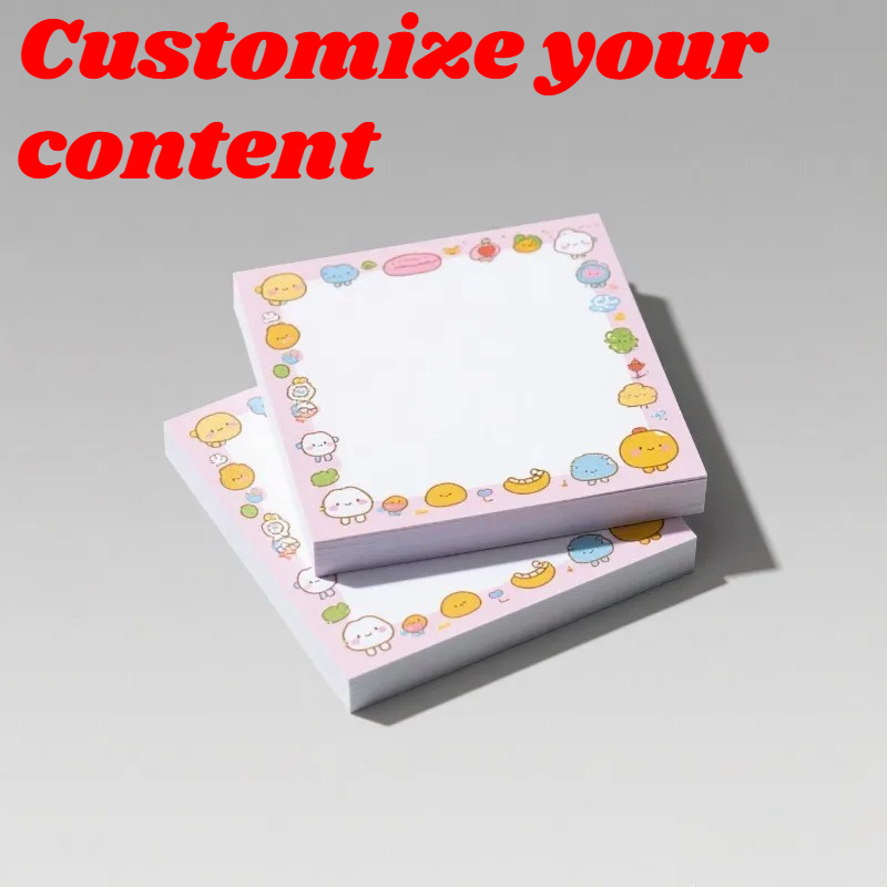 20pcs 7x7cm Custom Sticky Note - Memo Pad Sticky recension och pris