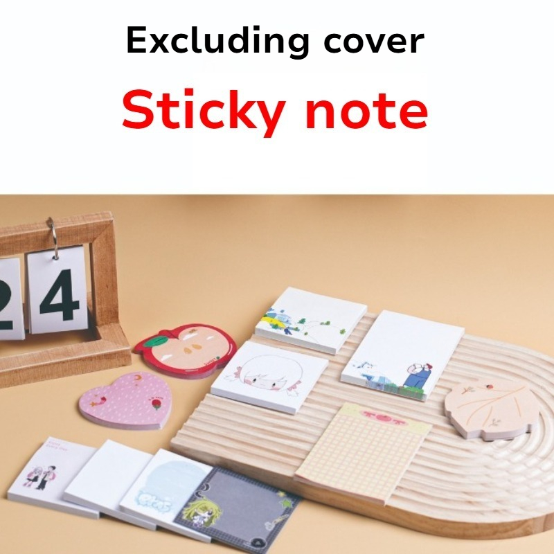 20pcs 7x7cm Custom Sticky Note - Memo Pad Sticky recension och pris