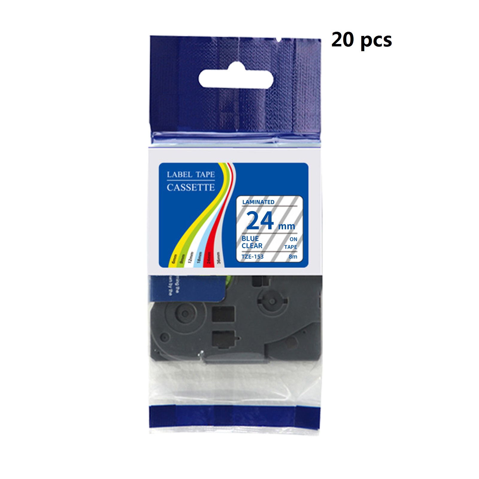 20 pcs pack Compatible Brother - Label Printer Tape recension och pris