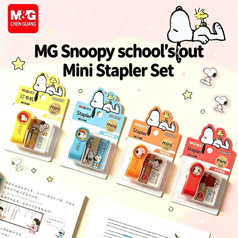 Snoopy Anime Figure Mini Stapl - Office Supply Office Stationery Items recension och pris