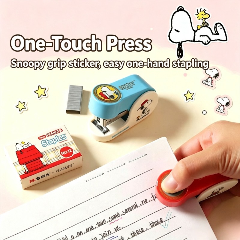 Snoopy Anime Figure Mini Stapl - Office Supply Office Stationery Items recension och pris