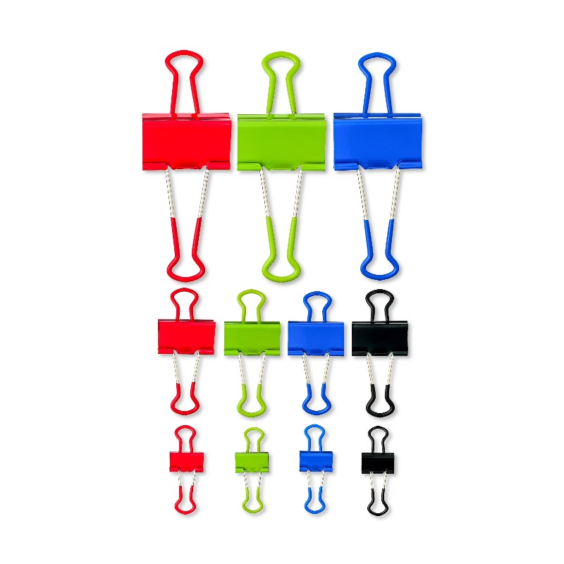 Grip Binder Clips, Assorted Co - Binder Clip Assorted recension och pris