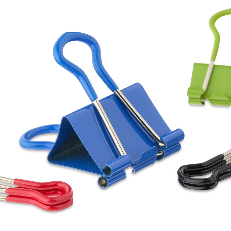 Grip Binder Clips, Assorted Co - Binder Clip Assorted recension och pris