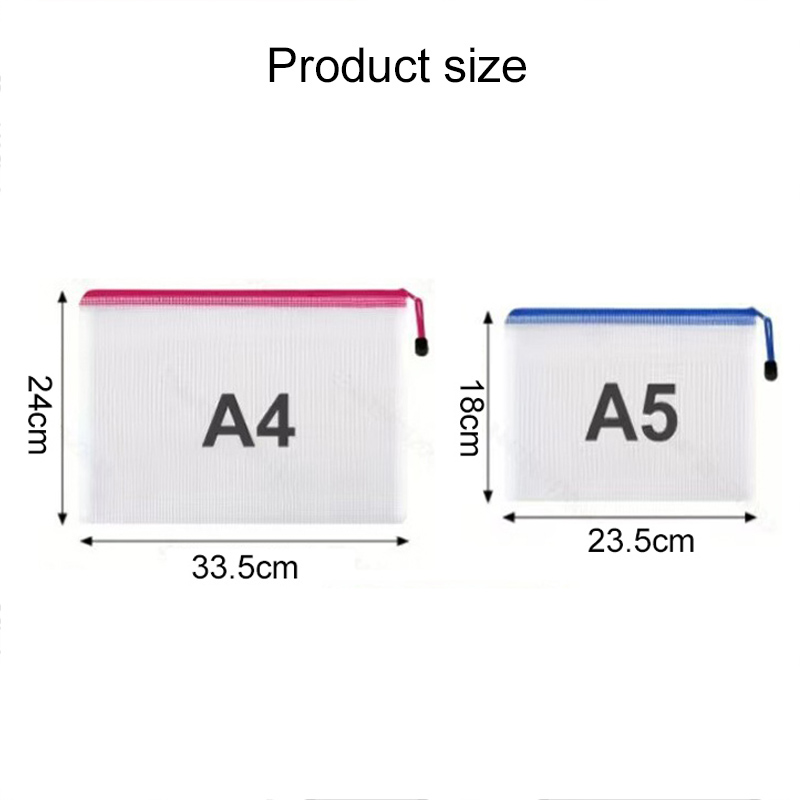 5pcs Stationery Storage Bag A4 - Portfolio Folder Zip recension och pris