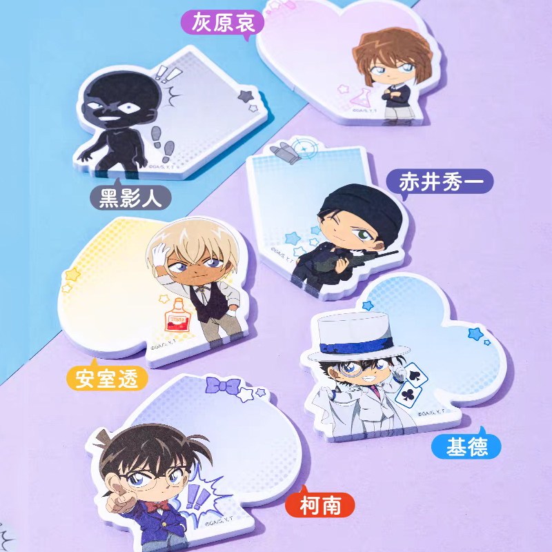 Detective Conan Sticky Notes C - Memo Pad Sticky recension och pris