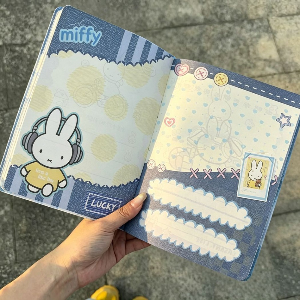 Cute Miffy Rabbit Student Note - Office Supply Office Stationery Items recension och pris