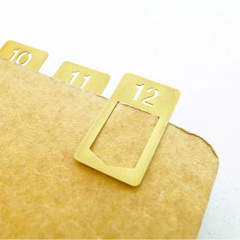 12 Pcs/lot Vintage Copper Book - Stationery And Office Supply Stores recension och pris