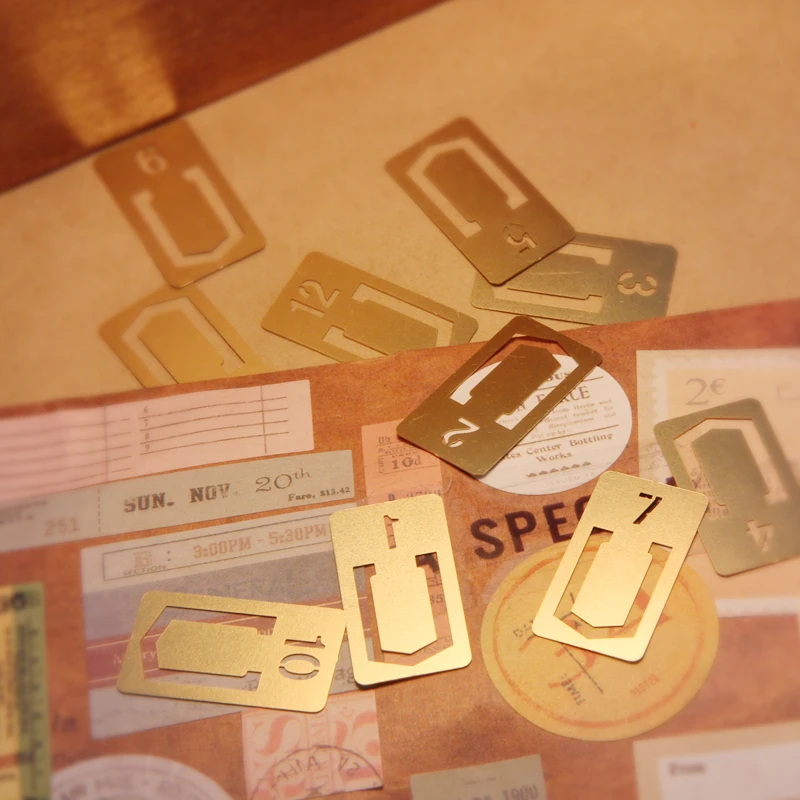 12 Pcs/lot Vintage Copper Book - Stationery And Office Supply Stores recension och pris