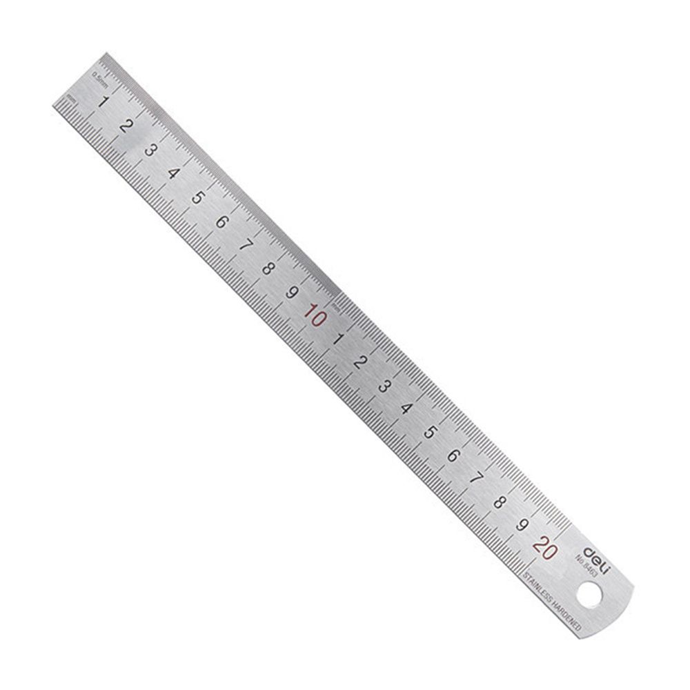 Deli 20cm Stainless Steel Meta - Stationery And Office Supply Stores recension och pris