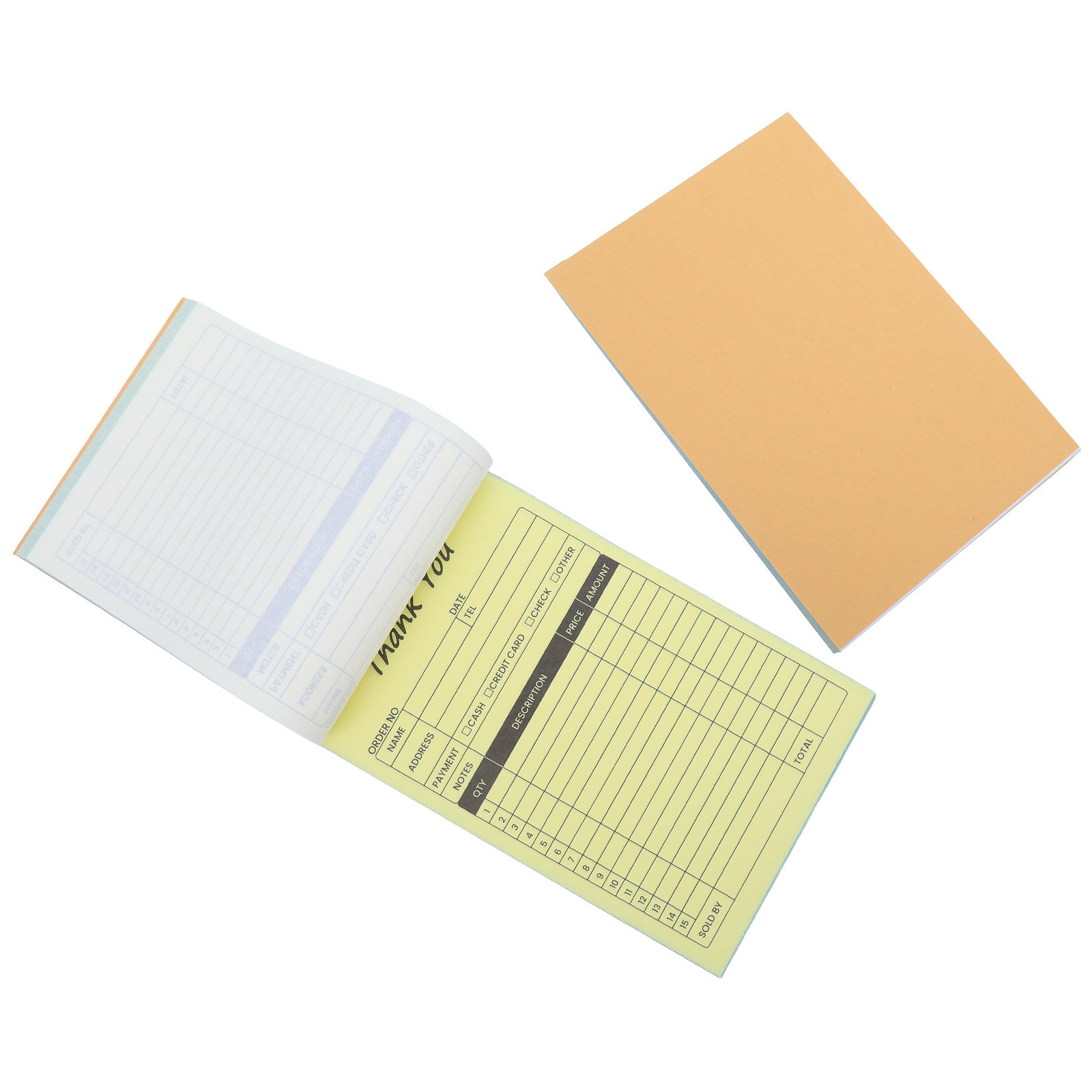 2Pcs Business Invoice Receipt  - Carbon Copy Book recension och pris
