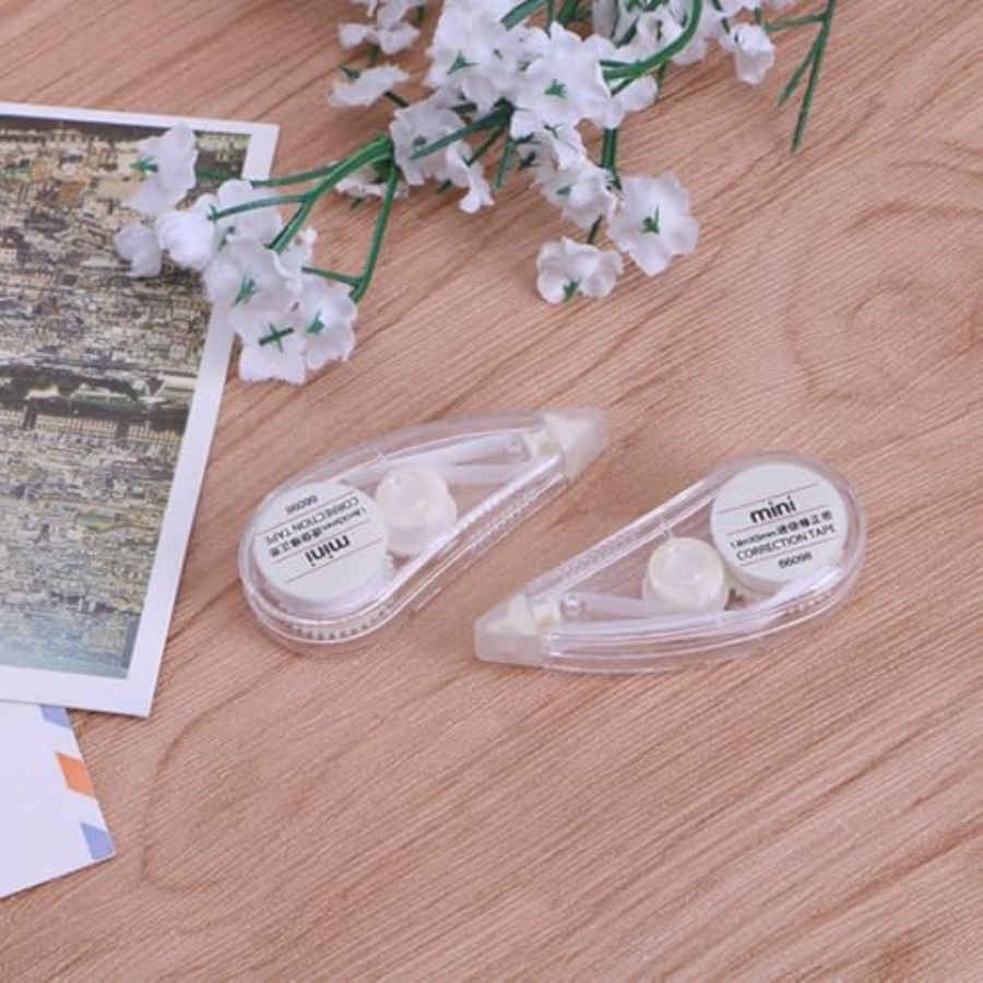 2 Pcs White Cute Correction Ta - Correction Tape Roller recension och pris