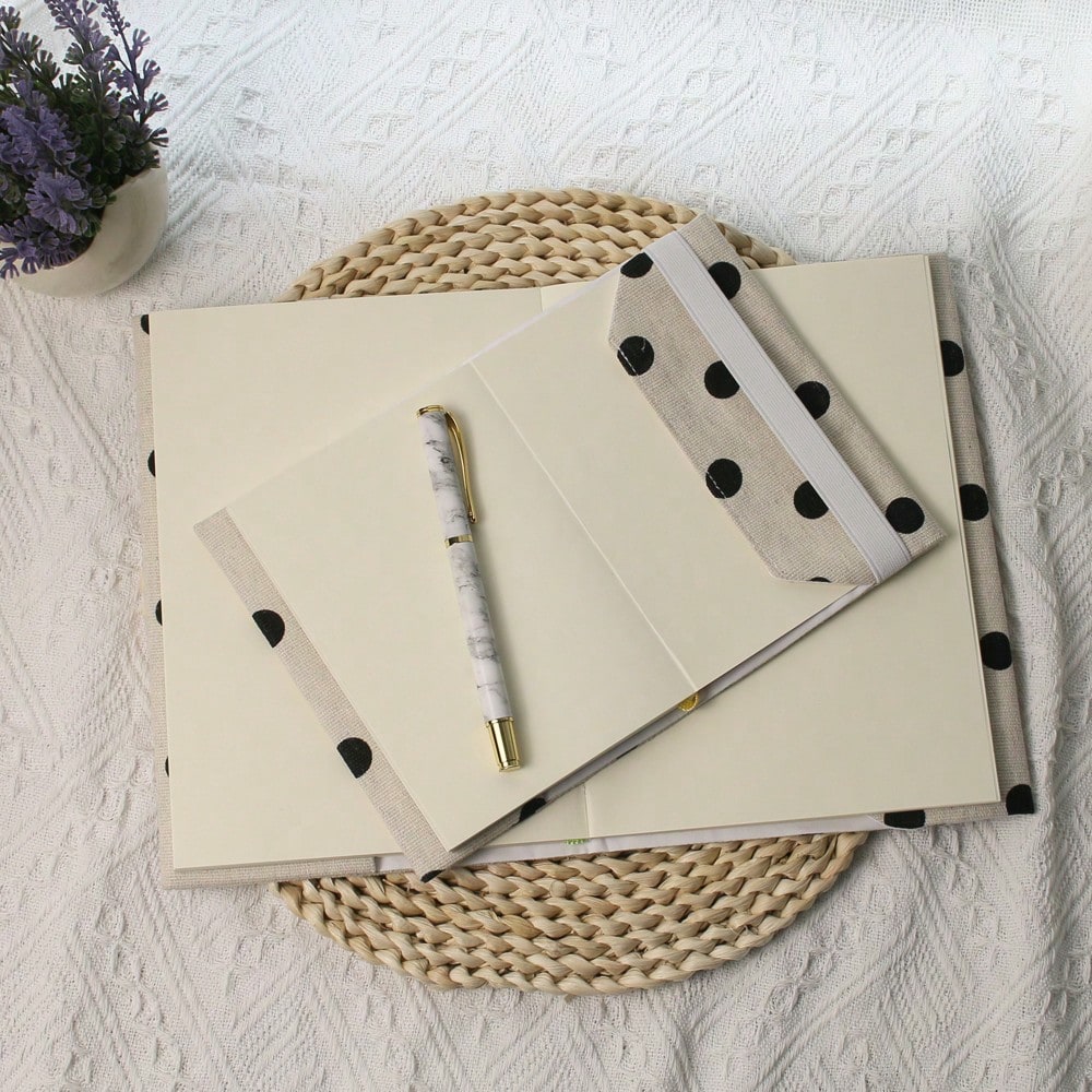 A5 A6 Weeks Gray Background Bl - Notebook Dotted A5 recension och pris