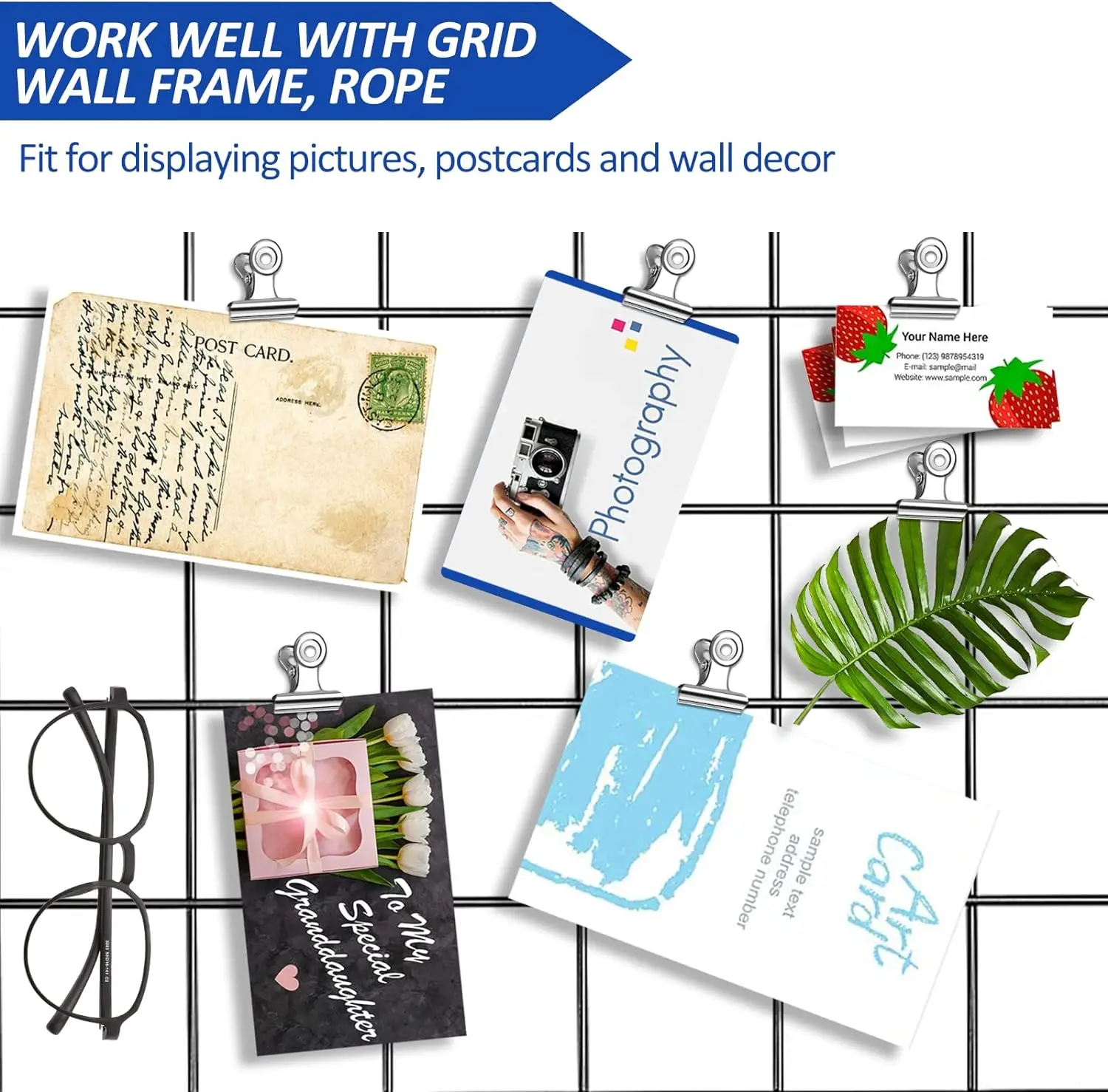 40/20PCS  Set Mini 21x23mm Met - Binder Clip Assorted recension och pris