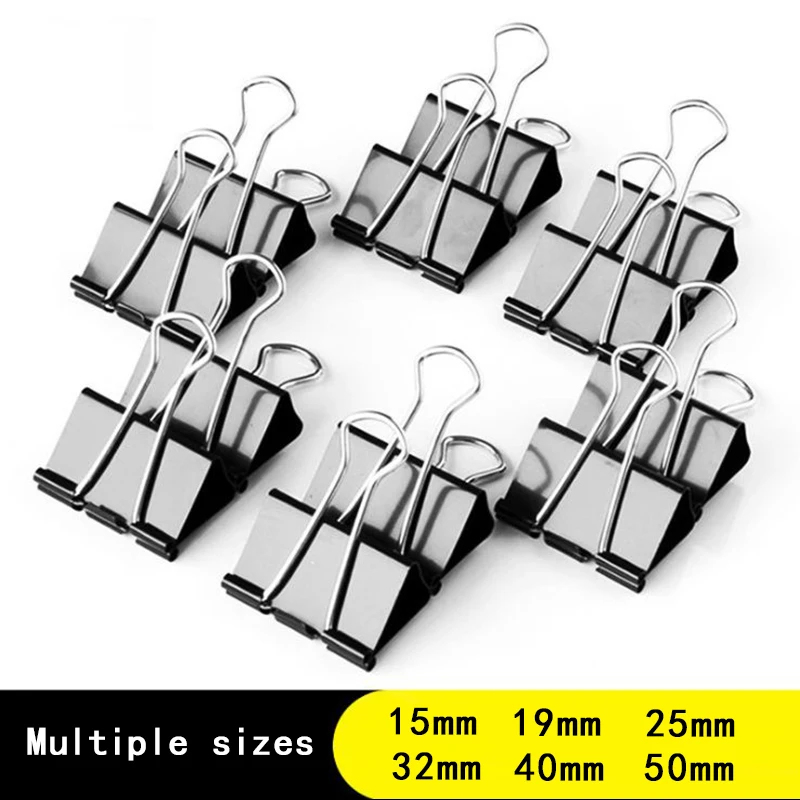 10/20PCS Metal Paper Clip 19 2 - Binder Clip Assorted recension och pris