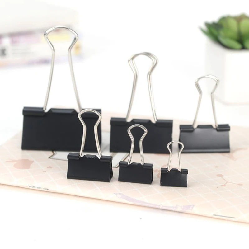 10/20PCS Metal Paper Clip 19 2 - Binder Clip Assorted recension och pris