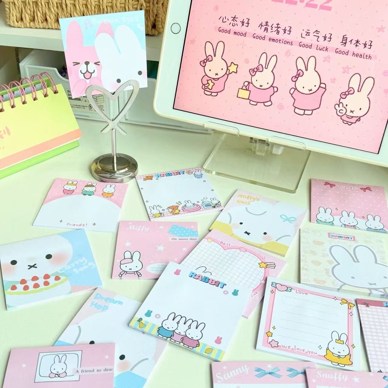 Miffy Cartoon Sticky Notes Sel - Office Supply Office Stationery Items recension och pris