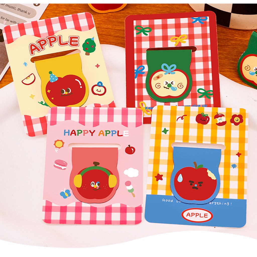 Cute Apple Shaped Magnetic Boo - Paperclip Magnetic Set recension och pris