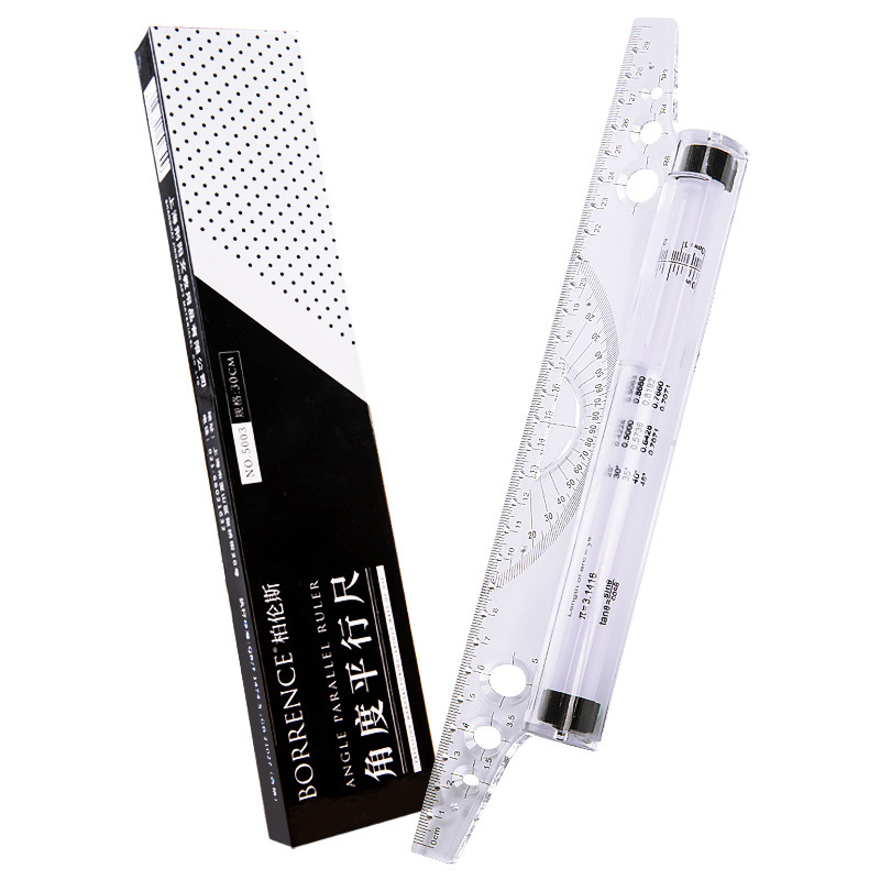 30cm Transparent Parallel Roll - Ruler Set Transparent recension och pris