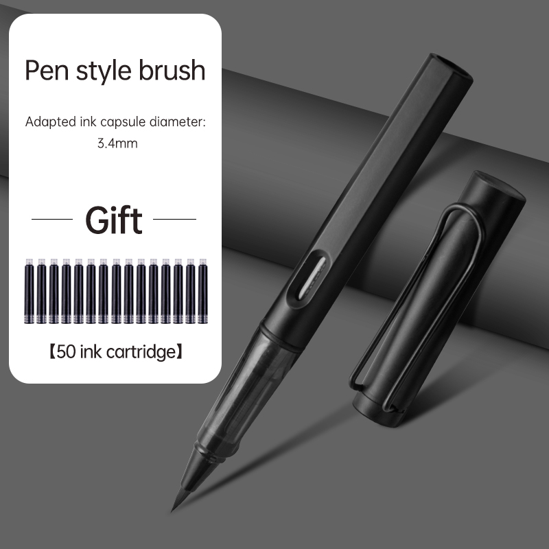 Fountain Brush Pen Set with 50 - Fountain Pen Ink recension och pris