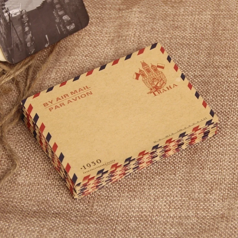 10pcs 9.7*7.5cm  Retro Popular - Letter Envelope Kraft recension och pris