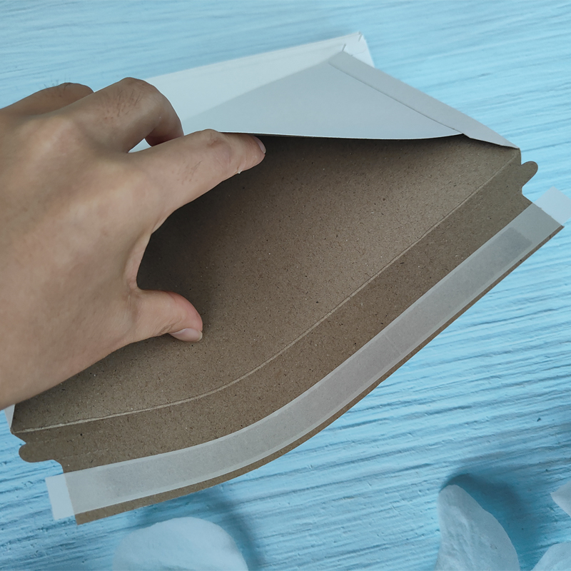 25Pcs White Rigid Mailers Stay - Letter Envelope Kraft recension och pris