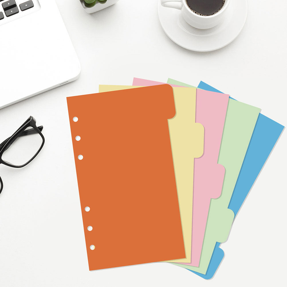 30Pcs Plastic Tab Dividers Col - Index Tab Divider recension och pris