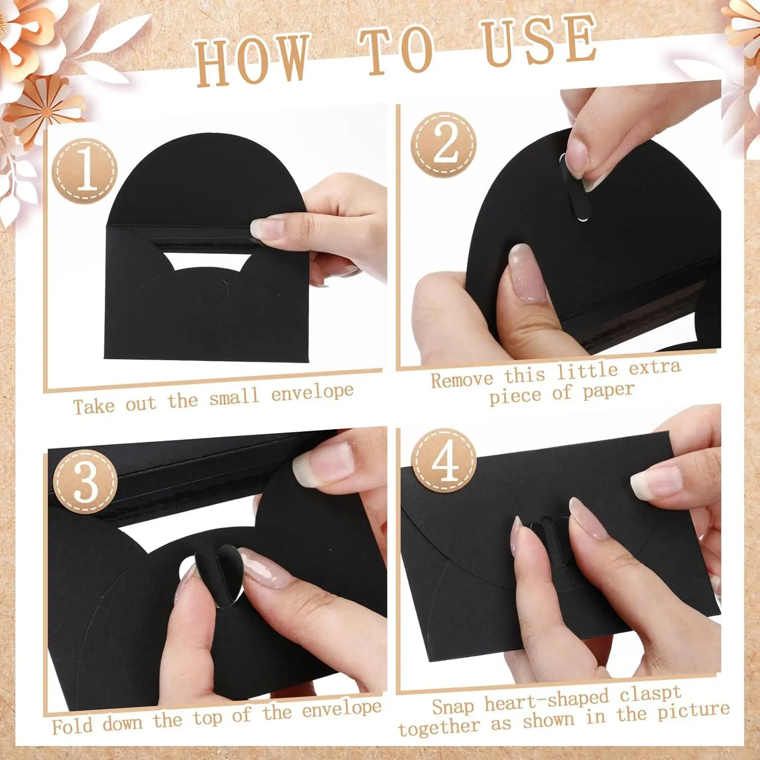 50pcs/lot 10.5X7cm Envelope Po - Letter Envelope Kraft recension och pris