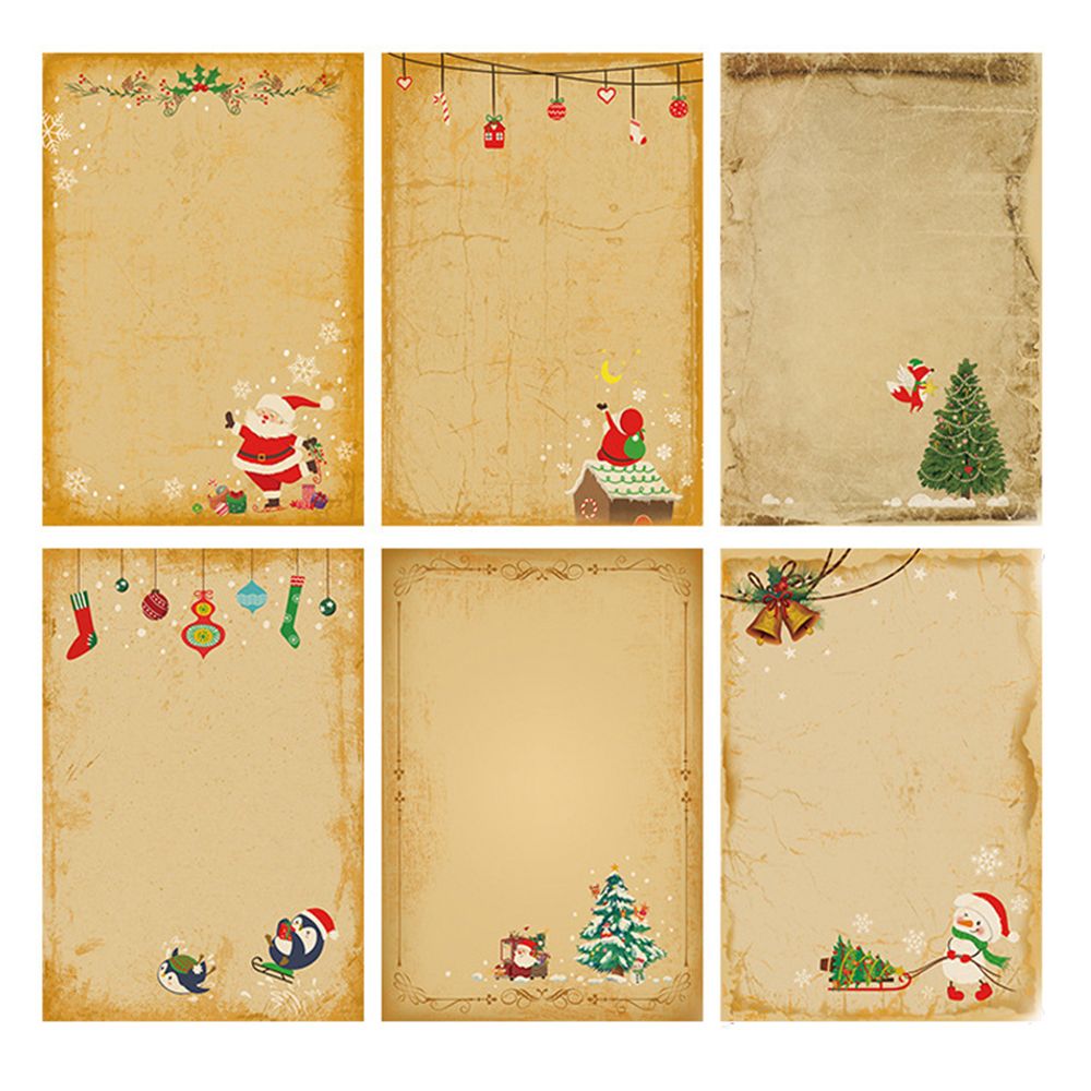 DIY Vintage Santa Claus Gift I - Letter Envelope Kraft recension och pris
