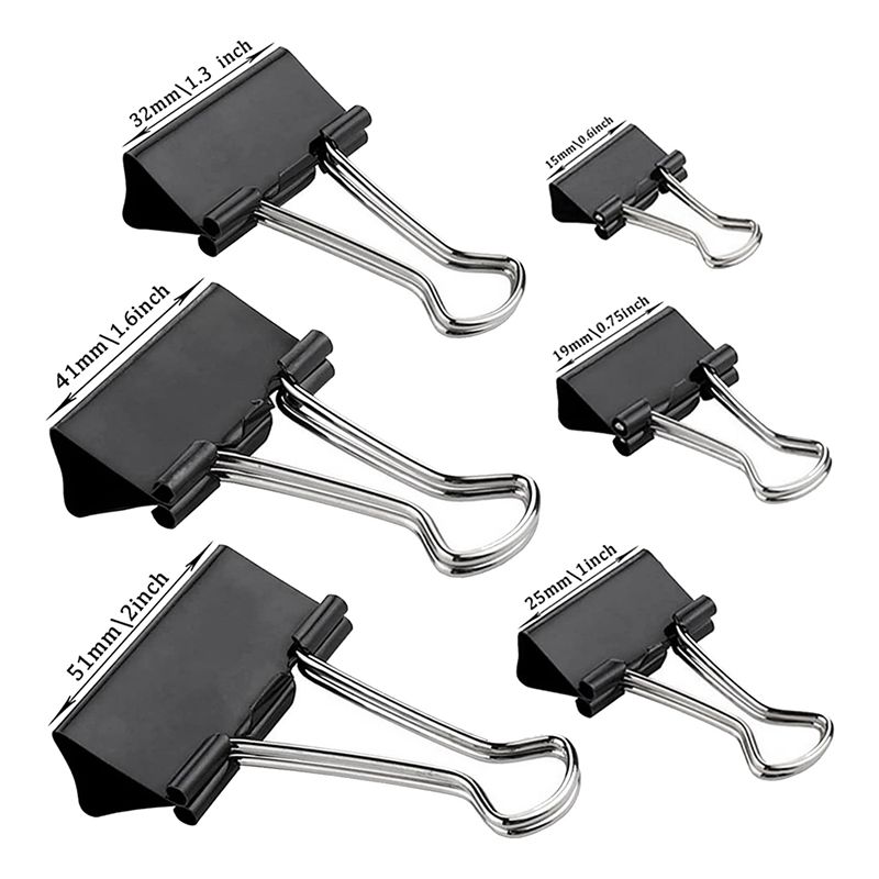 【2026 TOP Global】Binder Clips  - Binder Clip Assorted recension och pris