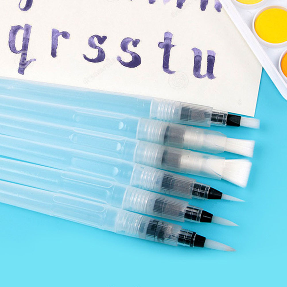 6Pcs/set Refillable Water Brus - Fountain Pen Ink recension och pris