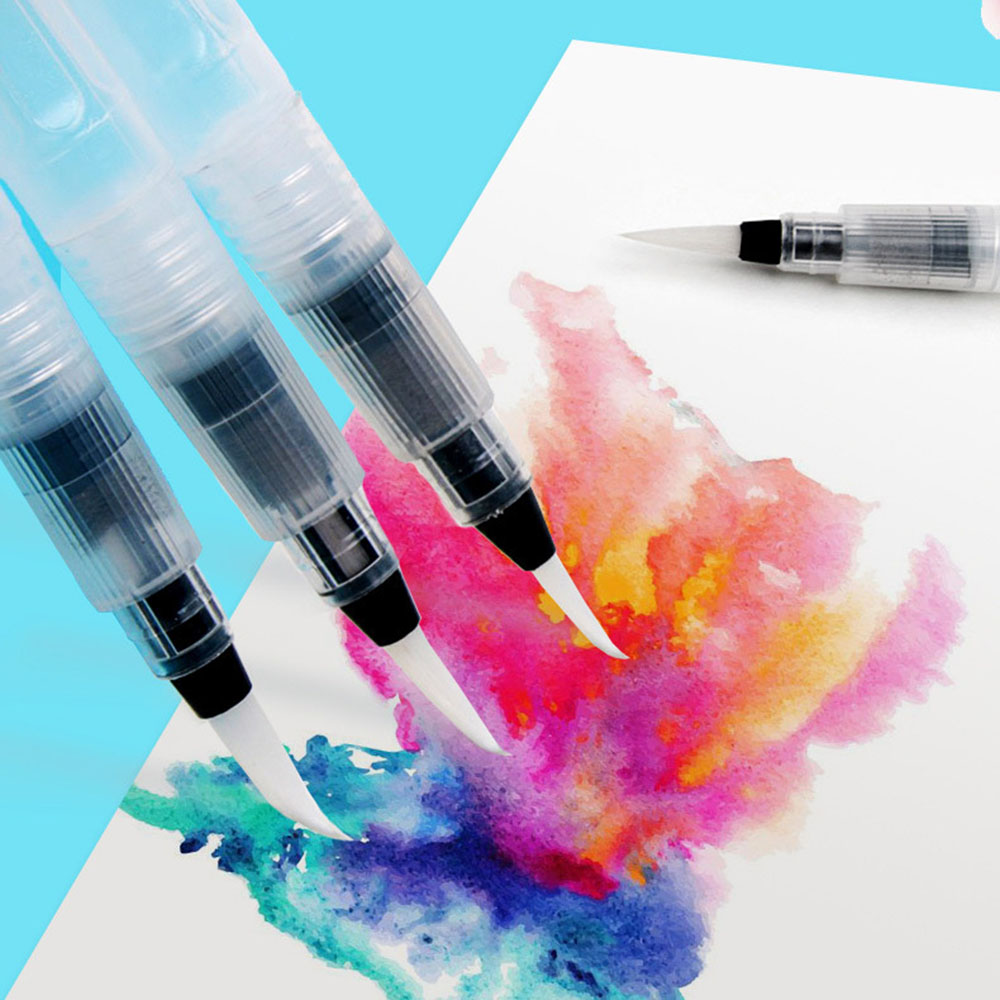 6Pcs/set Refillable Water Brus - Fountain Pen Ink recension och pris