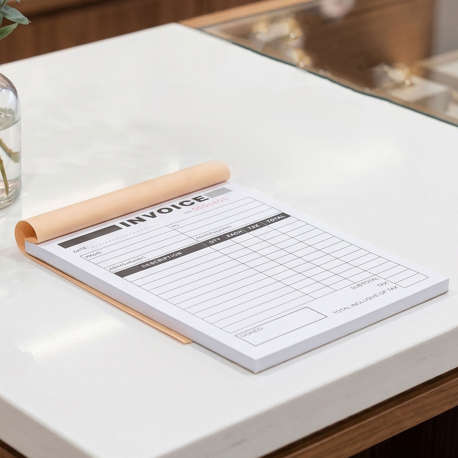 50Sets Invoice Receipt Book Ca - Carbon Copy Book recension och pris