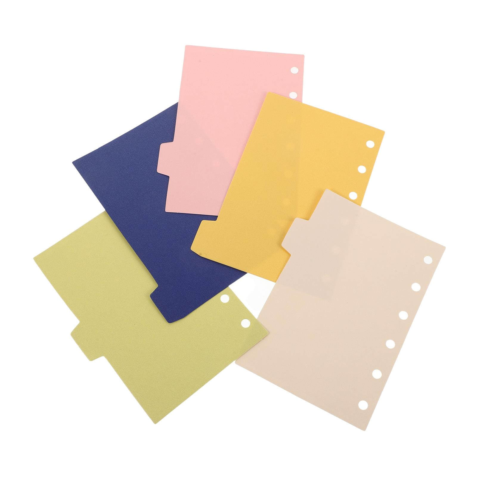 5Pcs Mini Binder Index Divider - Index Tab Divider recension och pris