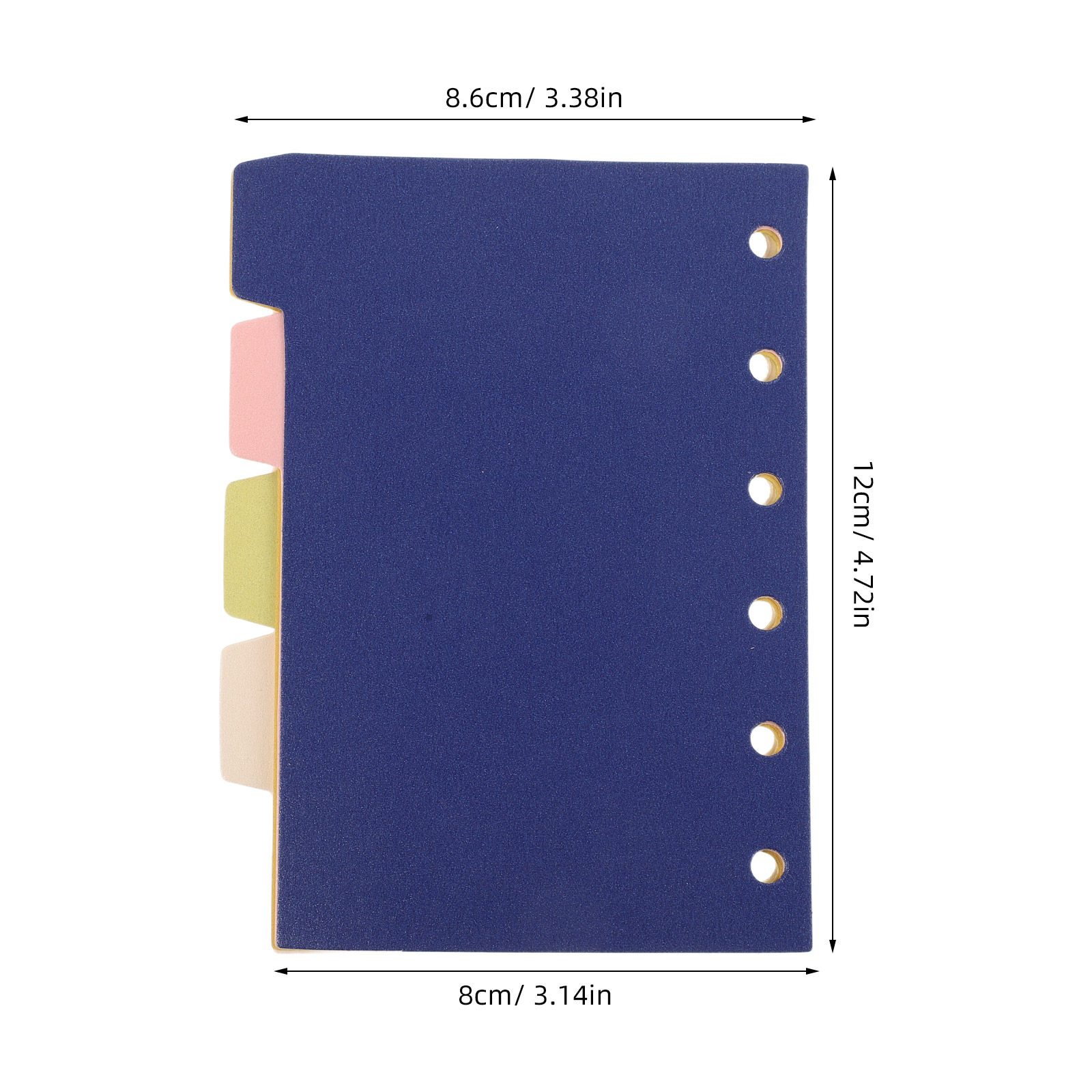5Pcs Mini Binder Index Divider - Index Tab Divider recension och pris