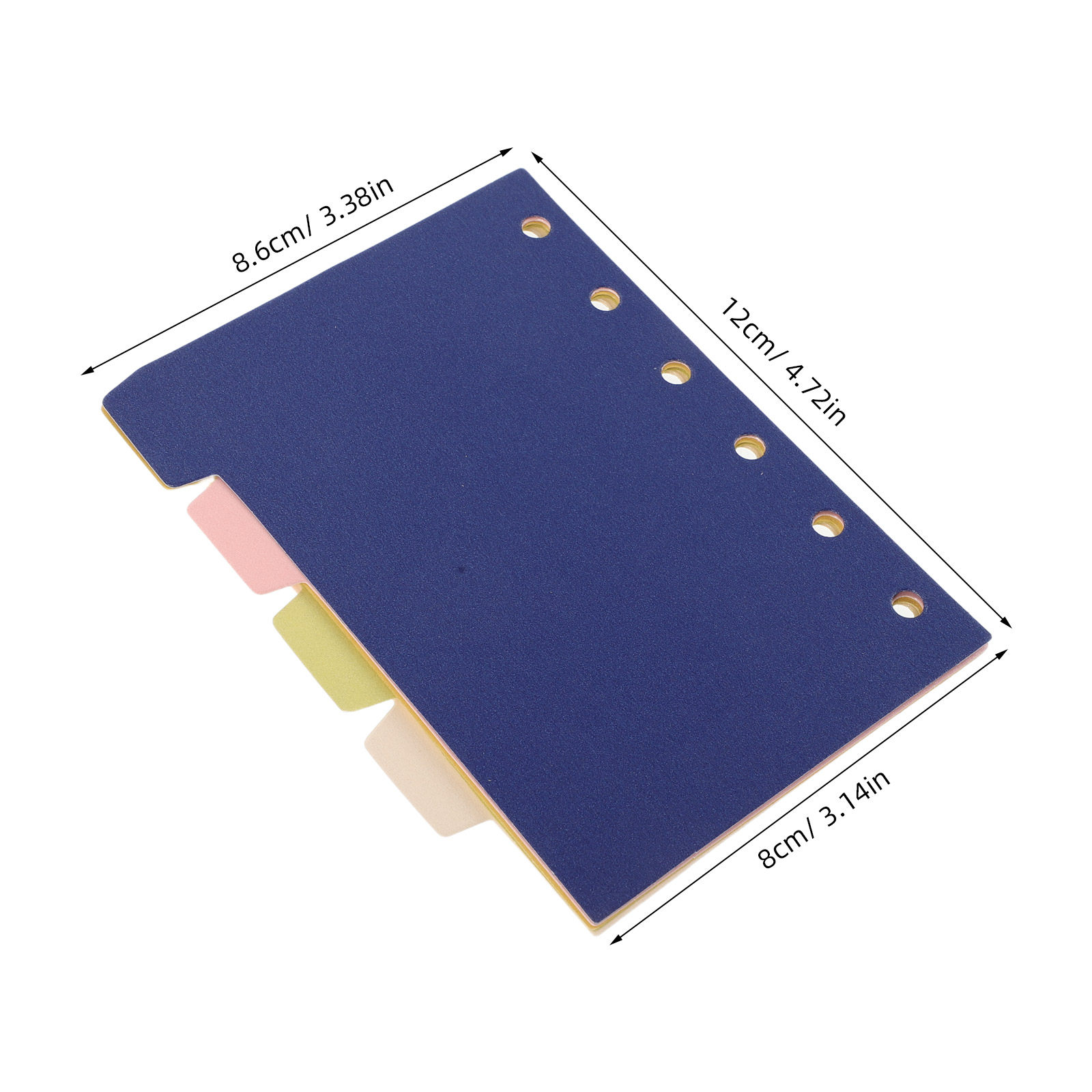 5Pcs Mini Binder Index Divider - Index Tab Divider recension och pris