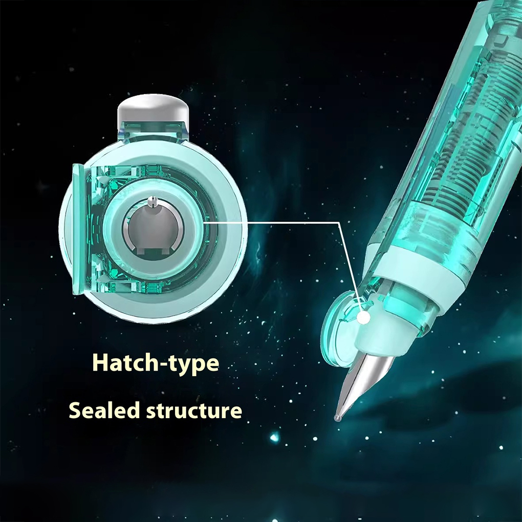 Retractable Fountain Pen Blue  - Fountain Pen Ink recension och pris