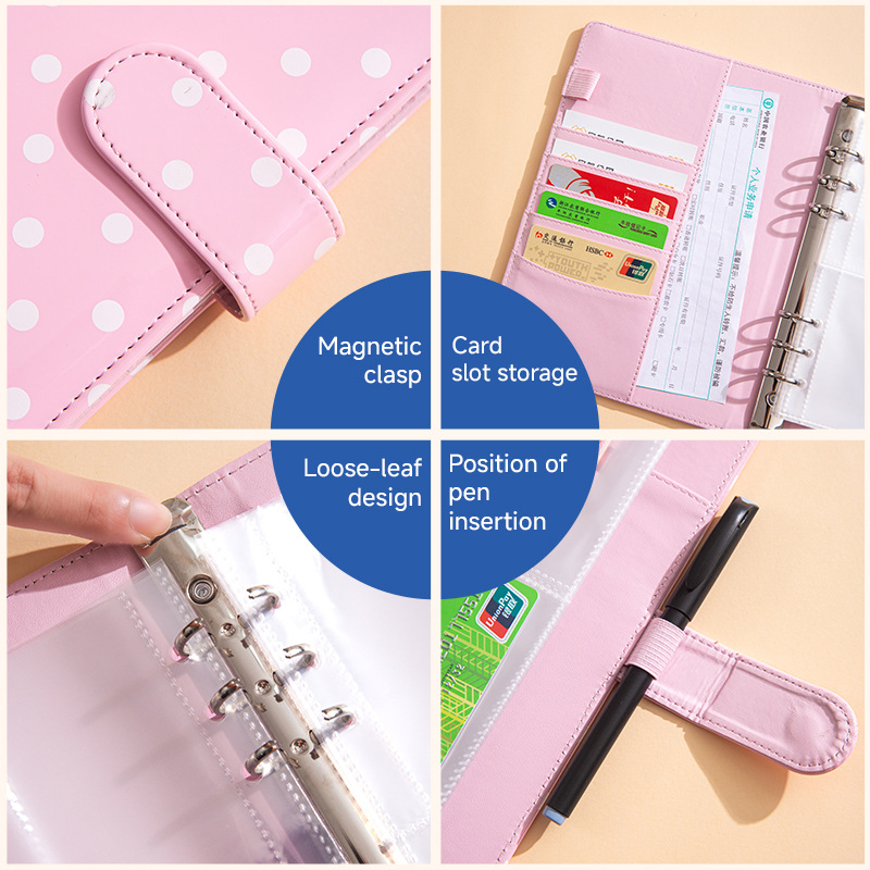 A5 Dotted Loose Leaf Budget No - Notebook Dotted A5 recension och pris