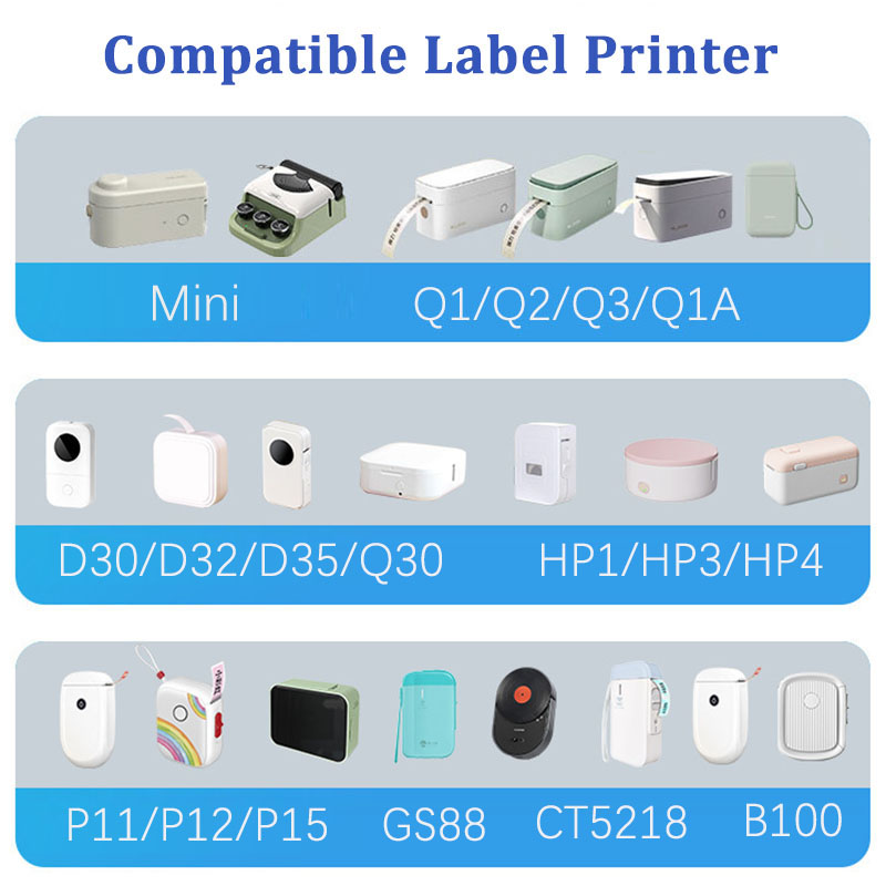 12*109mm Cable Thermal Label S - Label Printer Tape recension och pris