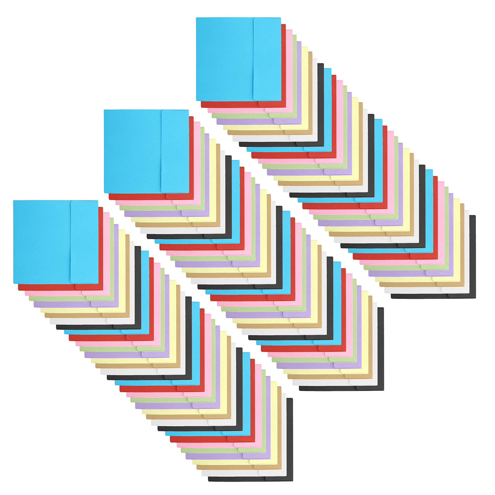 100Pcs Blank Kraft Envelopes 1 - Letter Envelope Kraft recension och pris