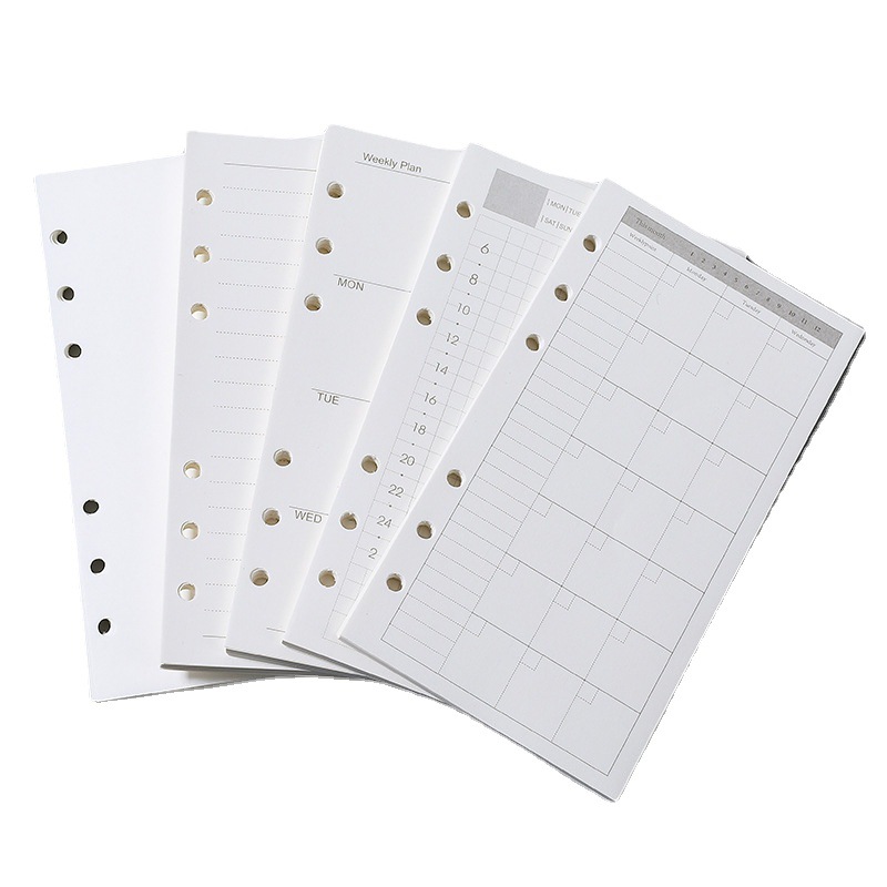 A5 A6 A7 Loose Leaf Notebook R - Notebook Dotted A5 recension och pris