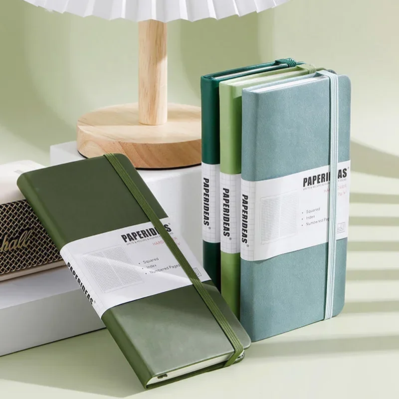 Travel Notebook Numbered Hard  - Notebook Dotted A5 recension och pris