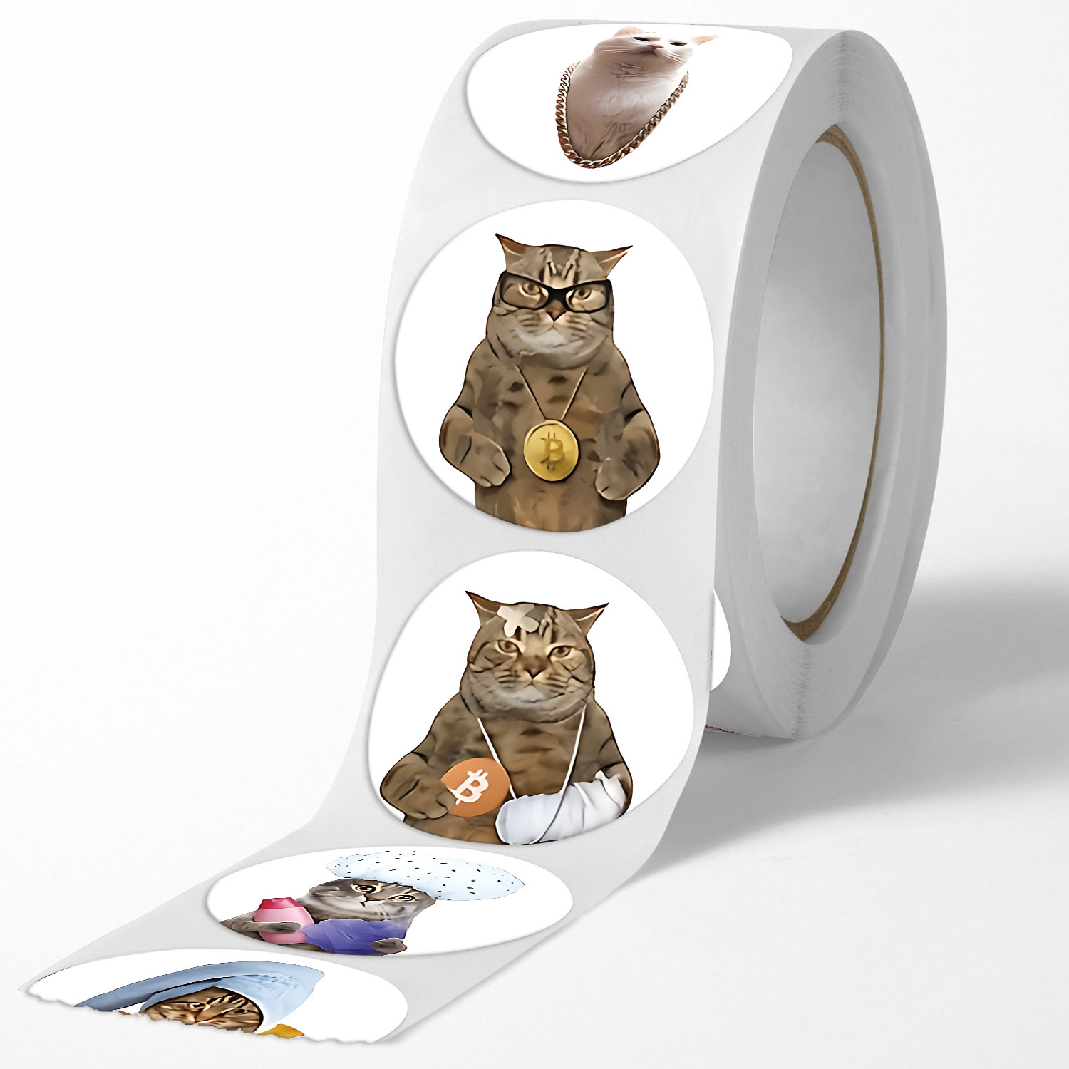 100-500pcs Funny Cat Graffiti  - Memo Pad Sticky recension och pris