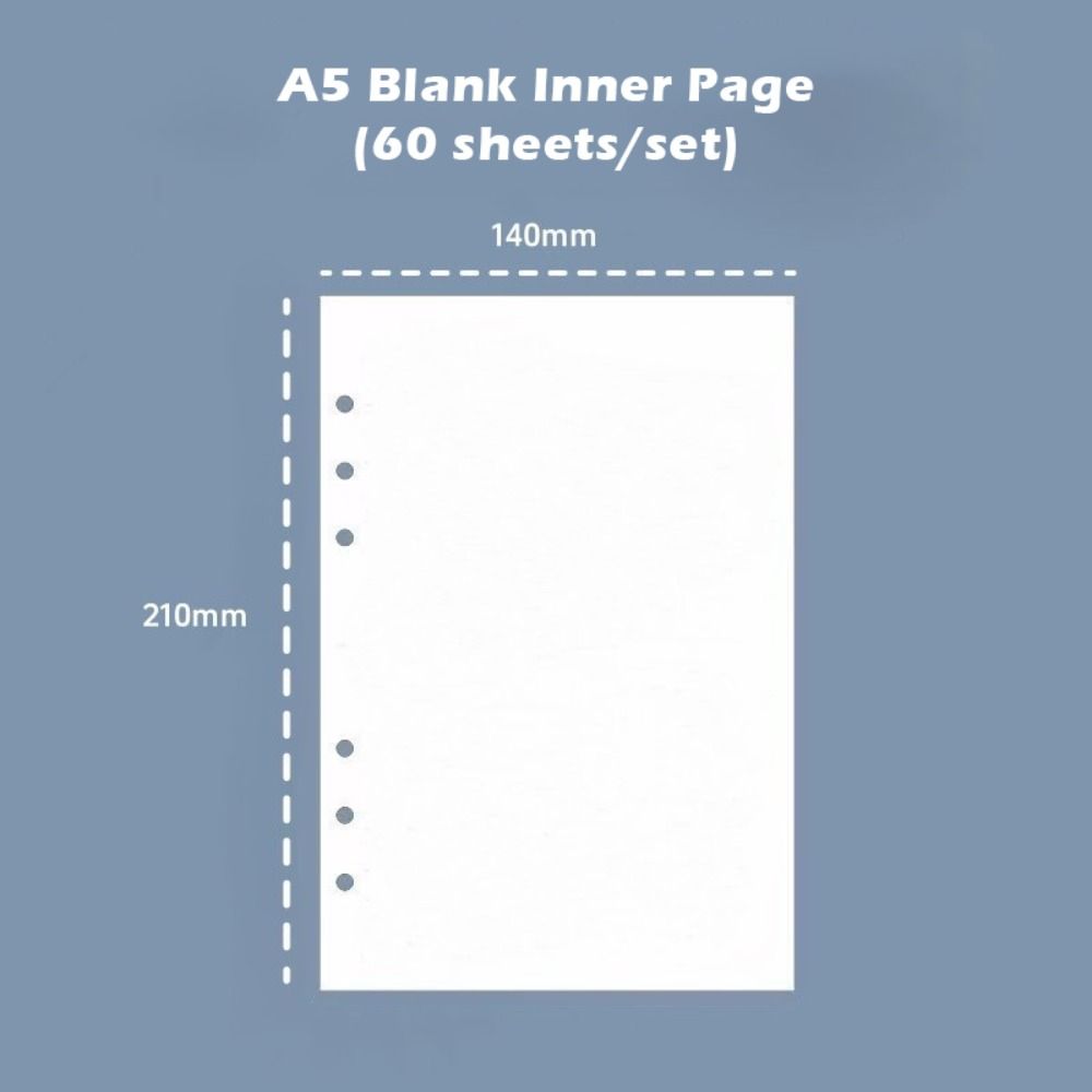 Korean A5 Loose-leaf Notebook  - Notebook Dotted A5 recension och pris